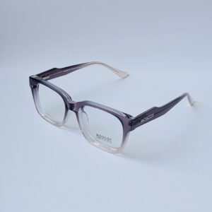 MOSCOT Originals Transparent Gray Rectangular Eyeglass Frame for Men