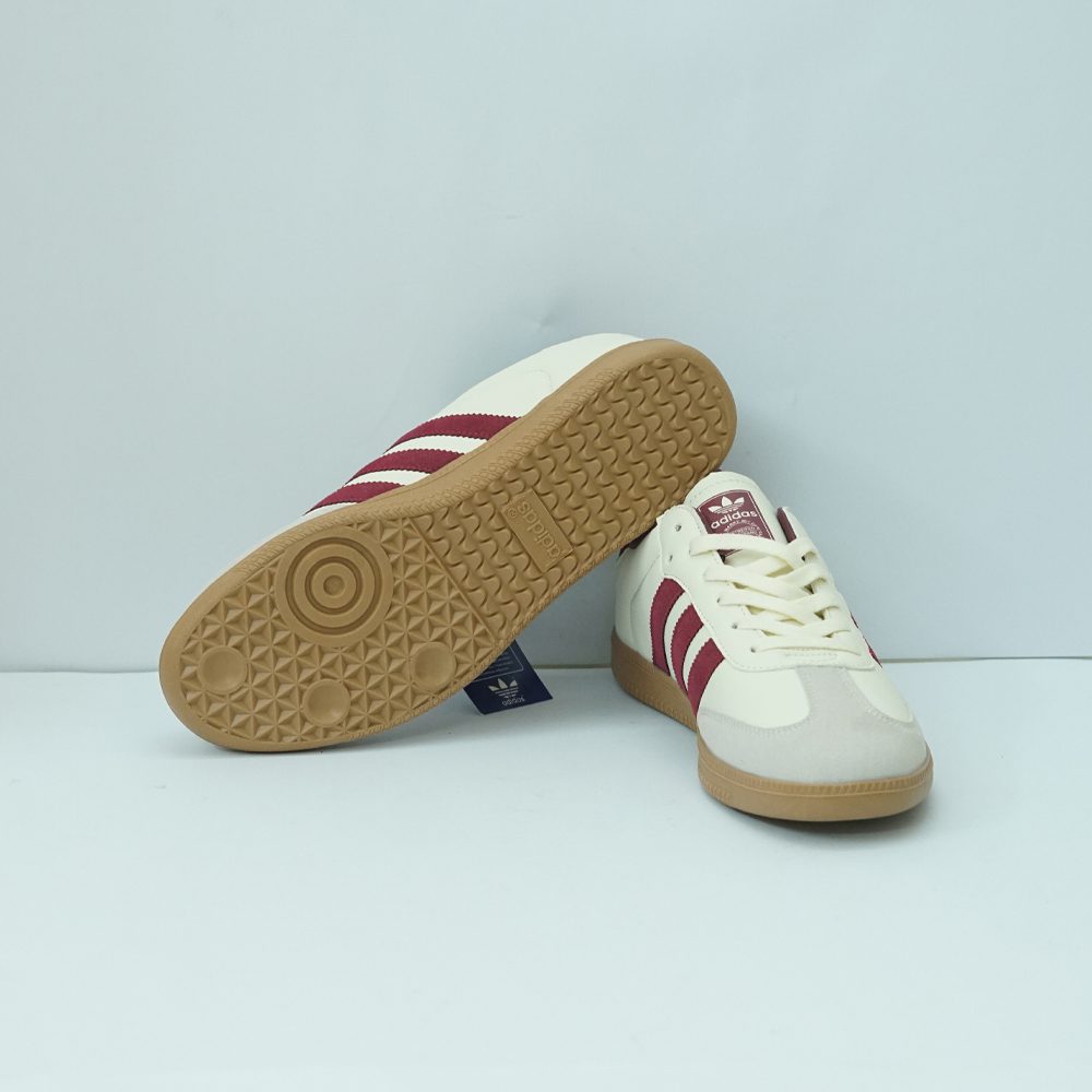 Samba Style Classic Cream and Maroon - Image 2