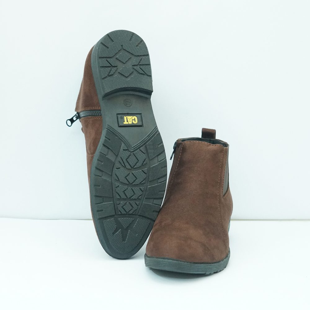 Classic Brown Chelsea Ankle Boots - Image 4