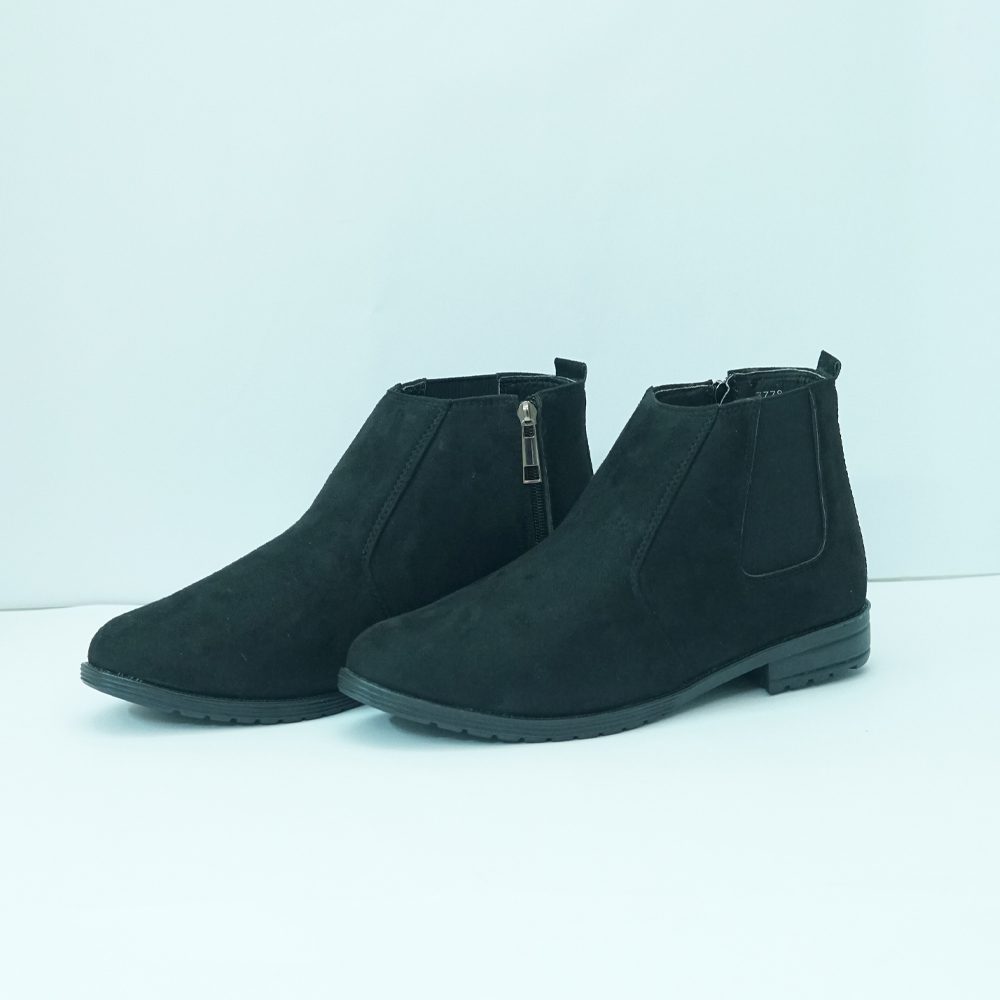 Classic Black Chelsea Ankle Boots