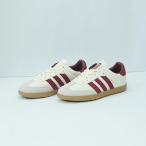 Samba Style Classic Cream and Maroon