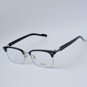 Ray-Ban Clubmaster Half-Rim Black Optical Eyeglass Frame for Men