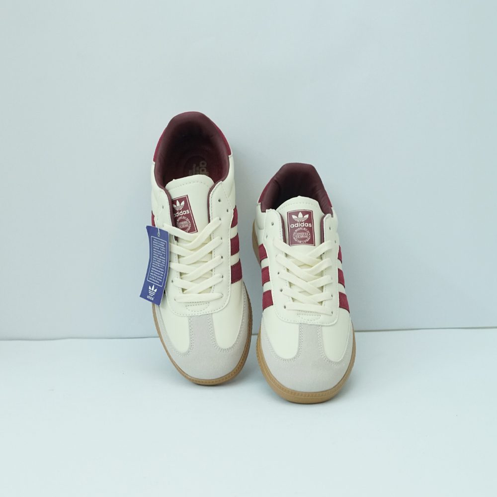 Samba Style Classic Cream and Maroon - Image 5
