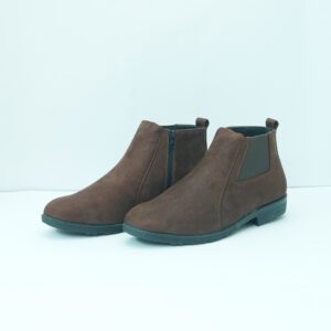 Classic Brown Chelsea Ankle Boots